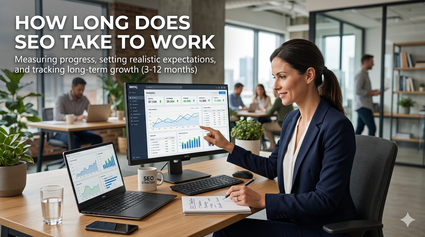 illustration of how long does SEO take to work