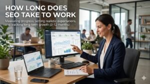 How Long Does SEO Take to Work blog featured image