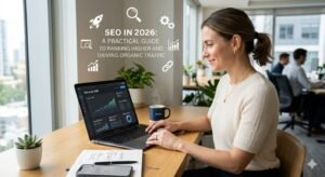 SEO in 2026 A Practical Guide to Ranking Higher and Driving Organic Traffic blog featured image